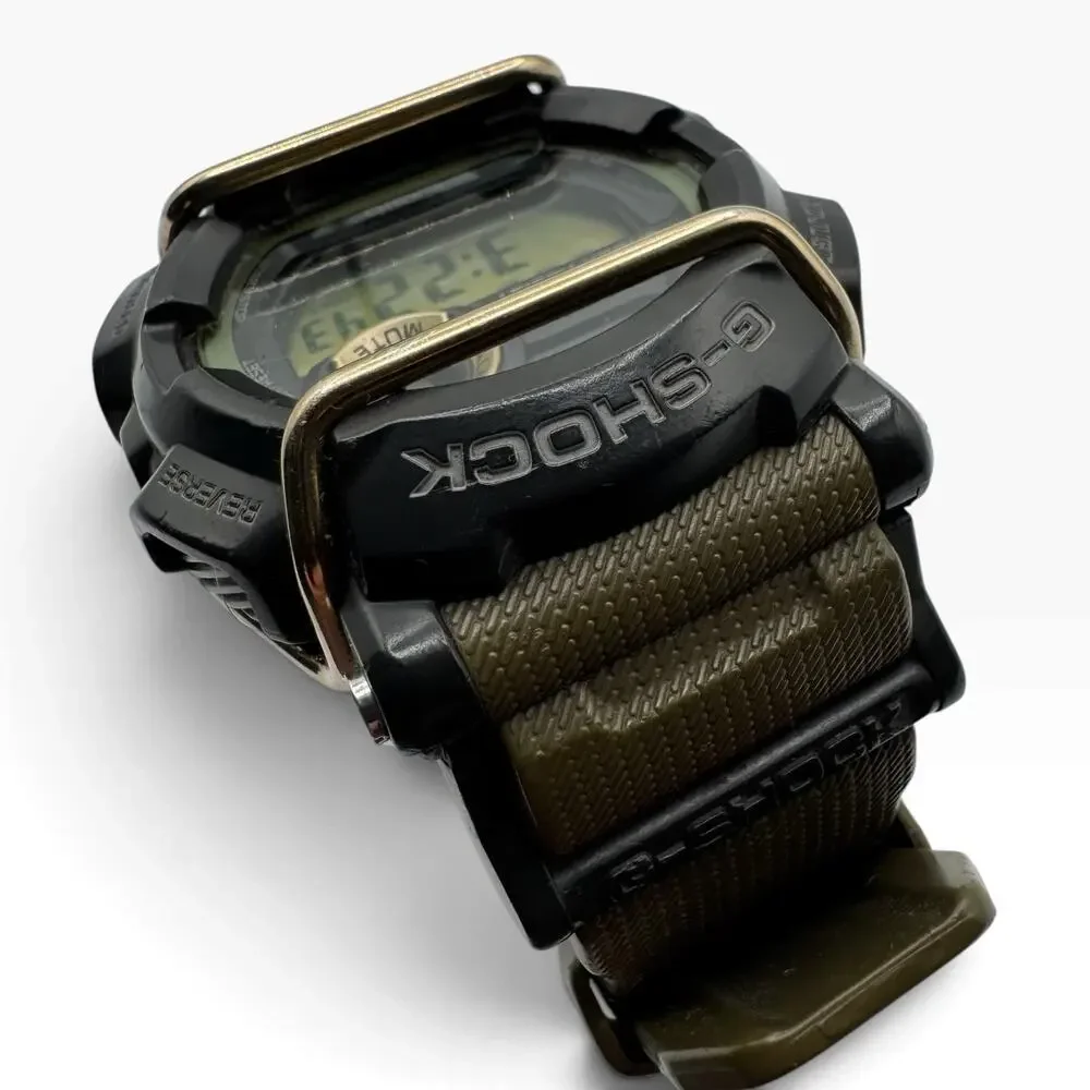 Casio G-Shock GD-400-9 Olive Green Gold Digital Watch 3434 200M